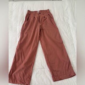 Madewell Blush Wide Leg Pants size 8
